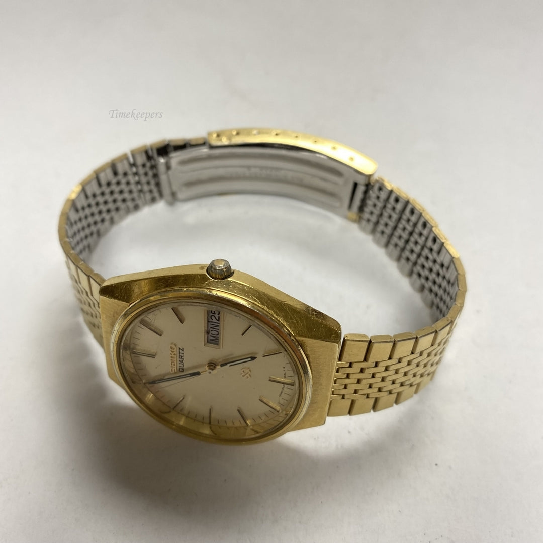 m213 Seiko Quartz Japan Water Resistant Stainless Steel Unisex Men's Wrist Watch