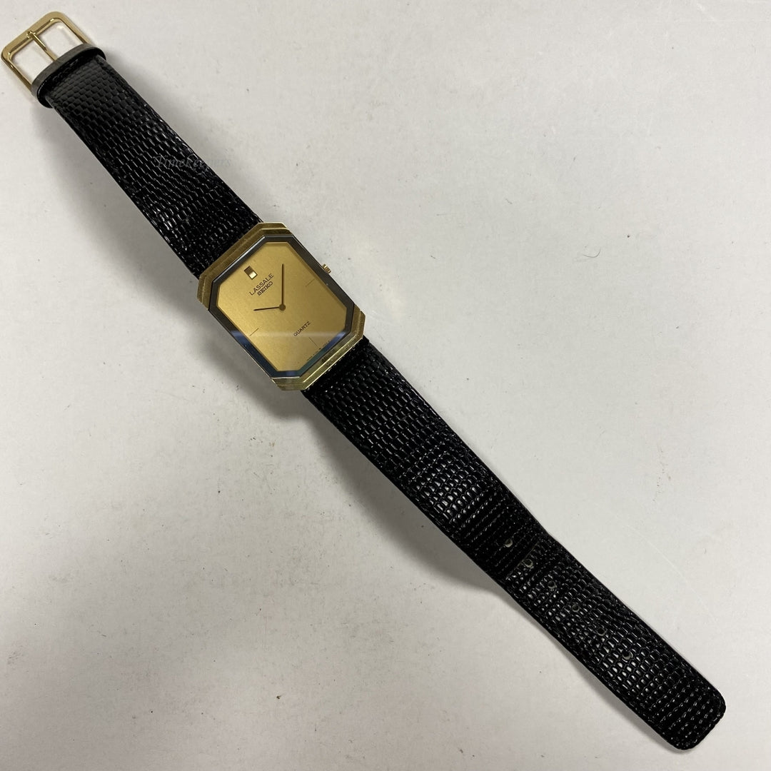 m215 Lassale Seiko Japan Quartz Mov't Stainless Steel Unisex Men's Wrist Watch