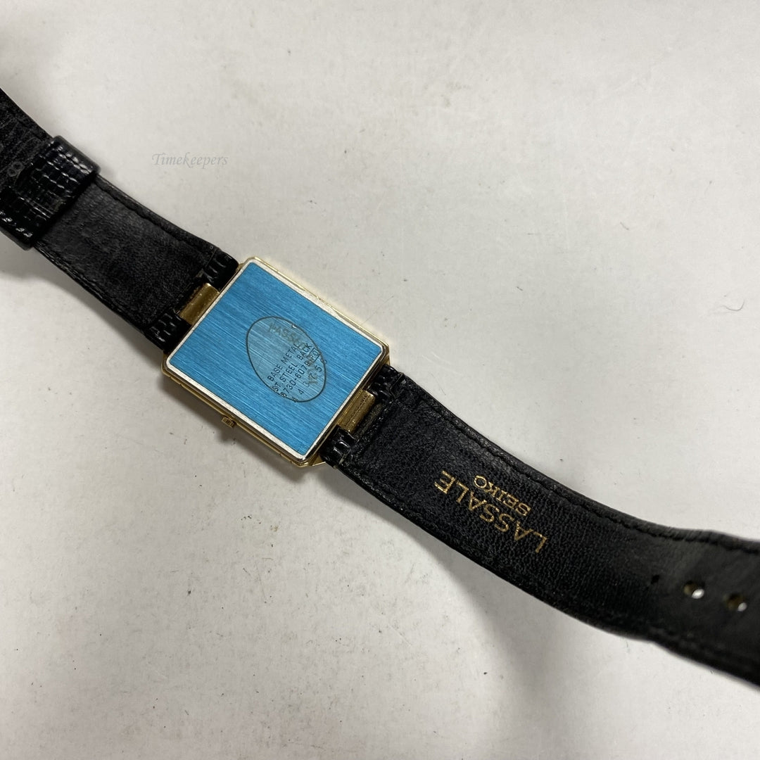 m215 Lassale Seiko Japan Quartz Mov't Stainless Steel Unisex Men's Wrist Watch