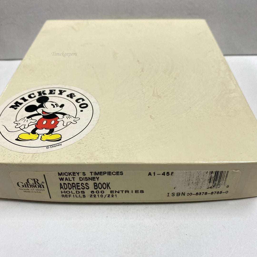 m238 Vintage Mickey & Co Walt Disney Address Book 600 entries Original Gift Box