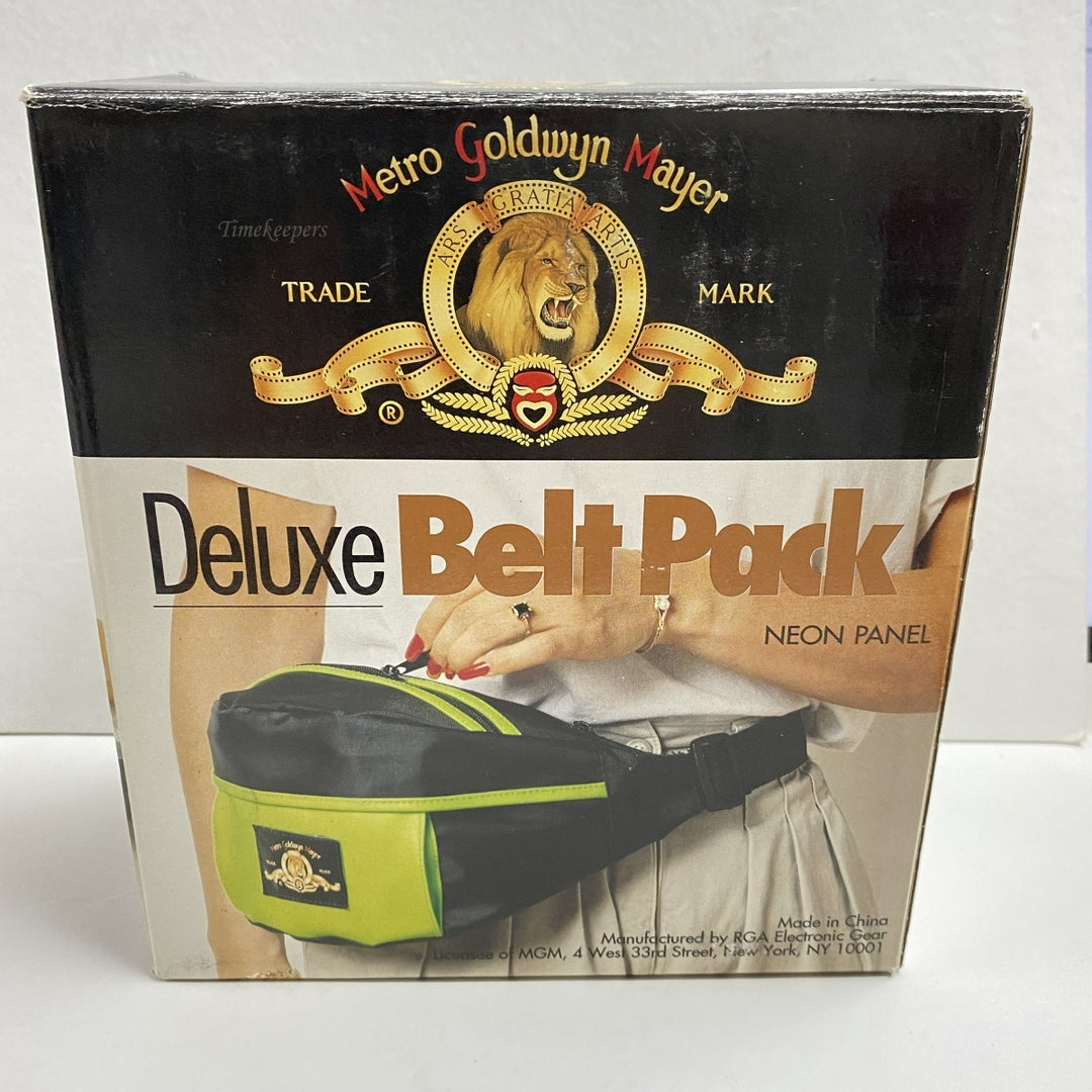 m239 Vintage Delux Belt Pack Metro Goldwyn Mayer Neon Panel Original Box NEW