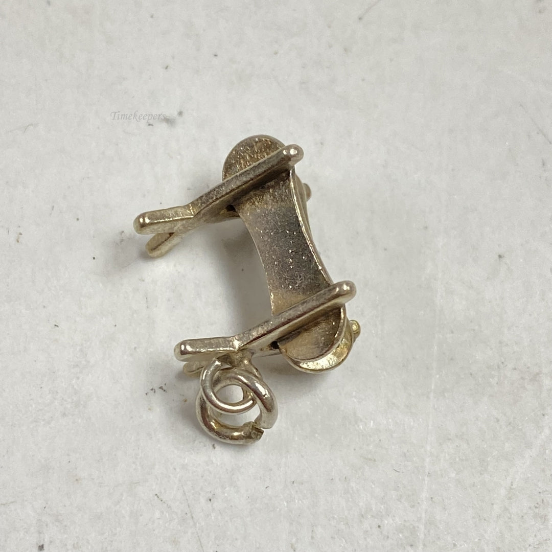 m302 Vintage Sterling Silver Mini Charm Pendant