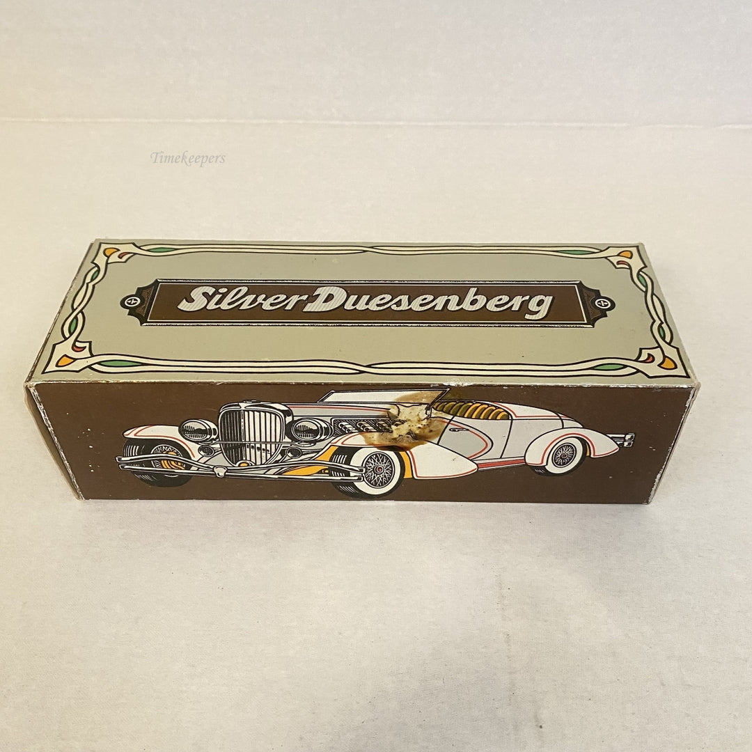 m333 Vintage Avon Collectible Silver Duesenberg Wild Country After Shave