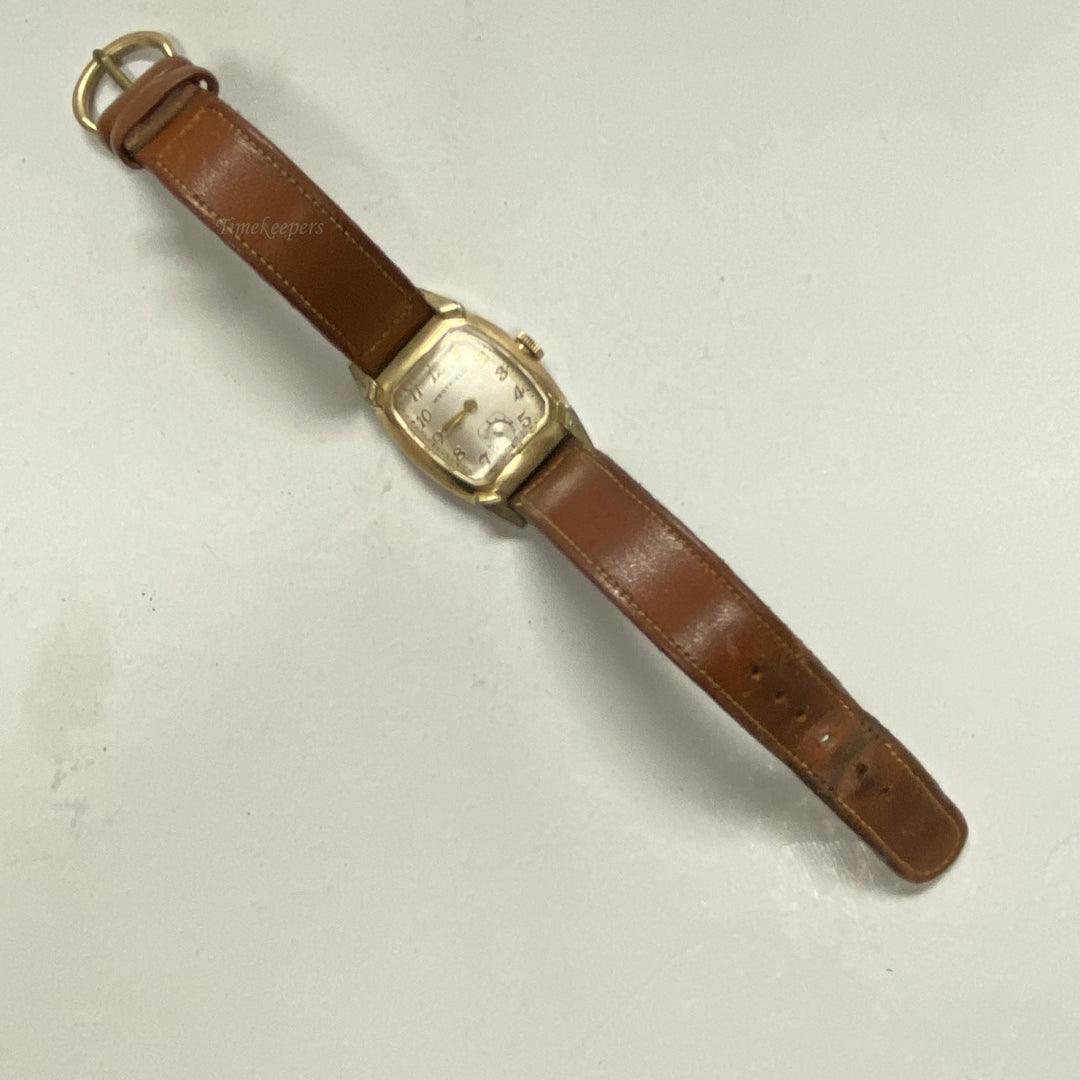 m385 Vintage Westfield Gold Silver Tone 17J Men's Wrist Watch in Original Box
