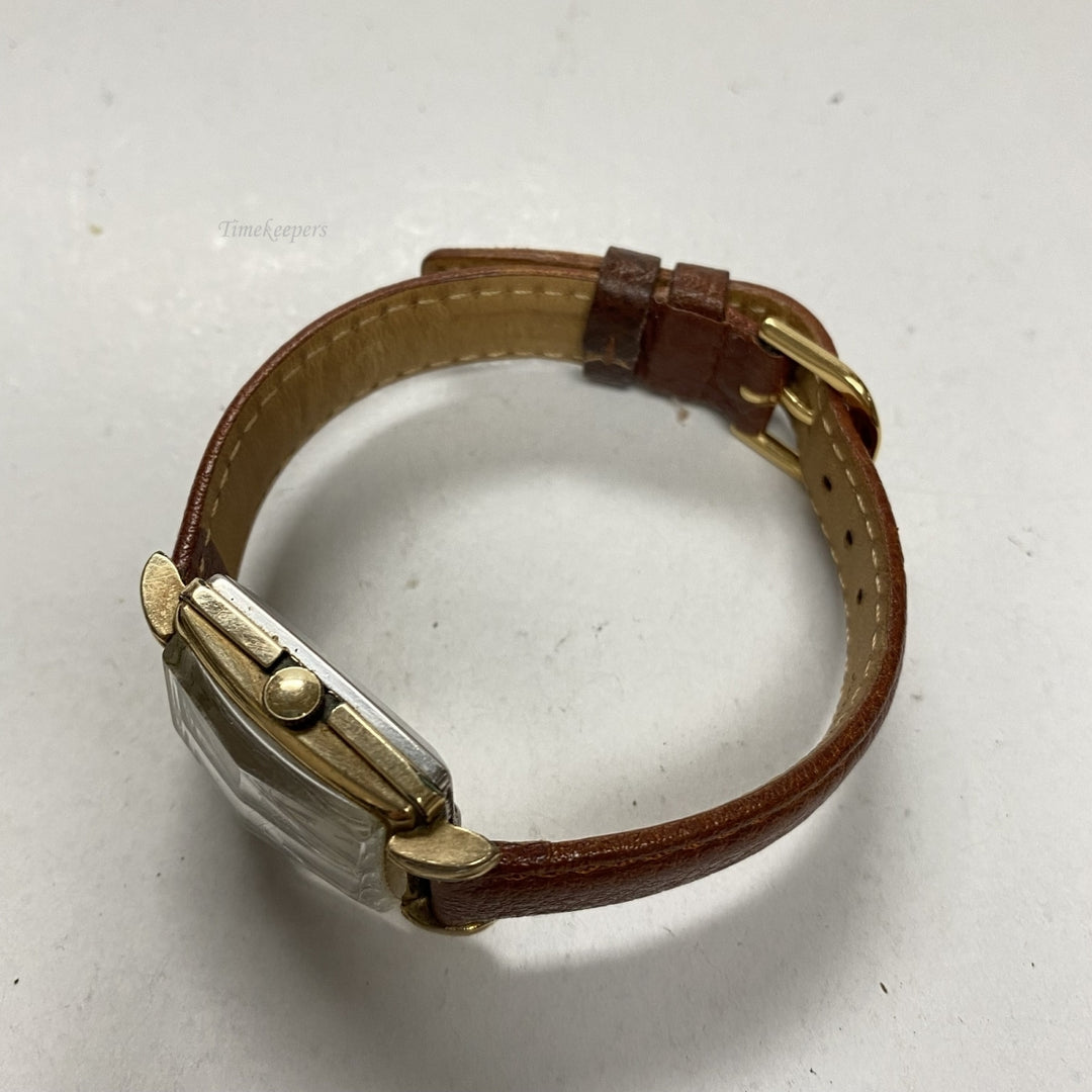 m391 Vintage Bulova Automatic Gold Silver Tone Men's Wrist Watch