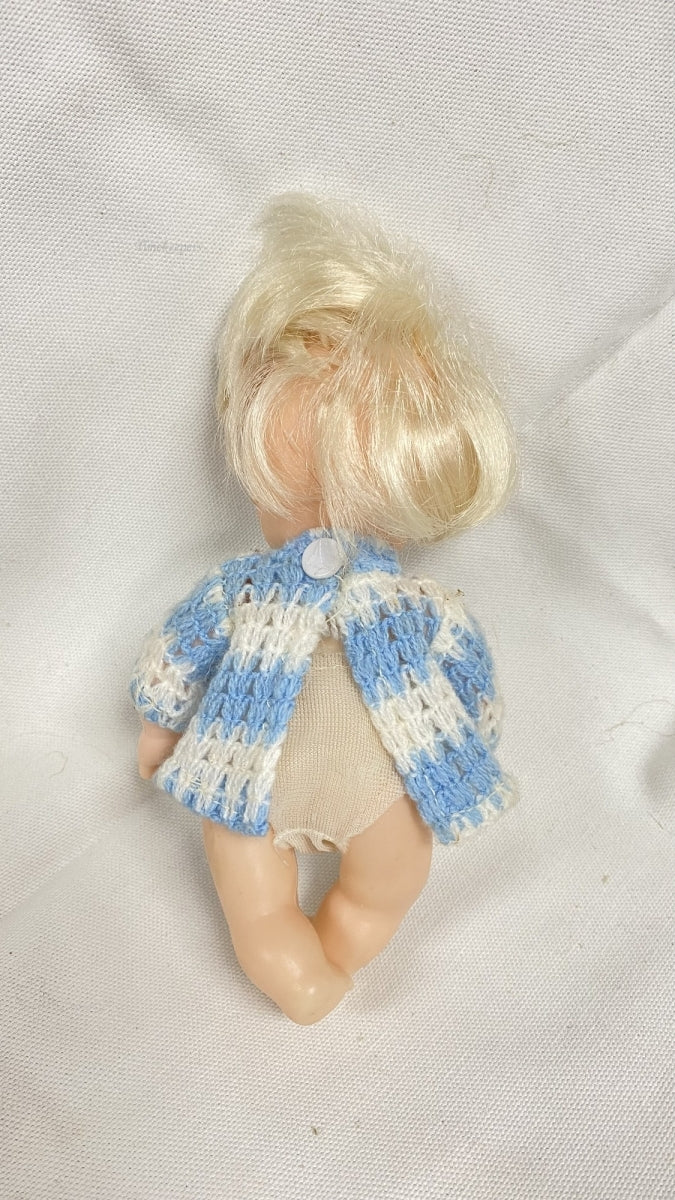 m419 Vintage Soviet USSR Baby Doll Hard Plastic Motion Body Parts Eyes 1970's