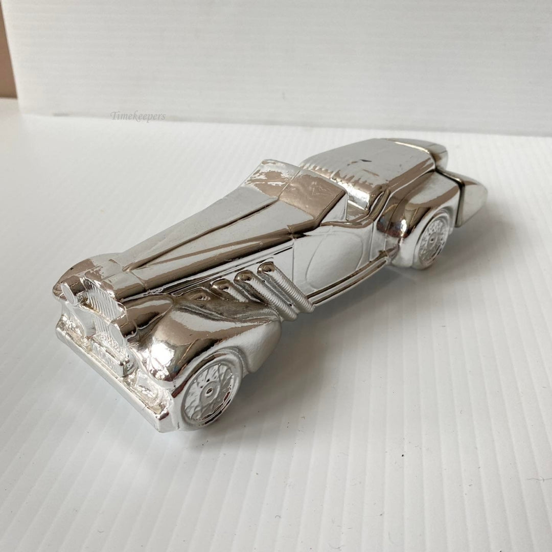 m441 Vintage Avon Men Silver Duesenberg Wild After Shave 6 fl.oz Car Bottle