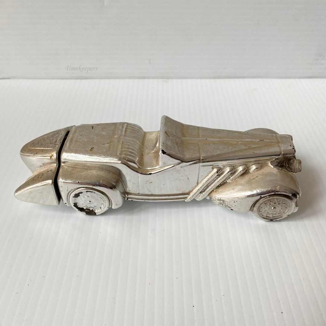 m442 Vintage Avon Men Silver Duesenberg Wild After Shave 6 fl.oz Car Bottle