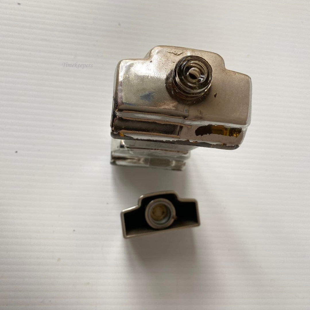 m442 Vintage Avon Men Silver Duesenberg Wild After Shave 6 fl.oz Car Bottle