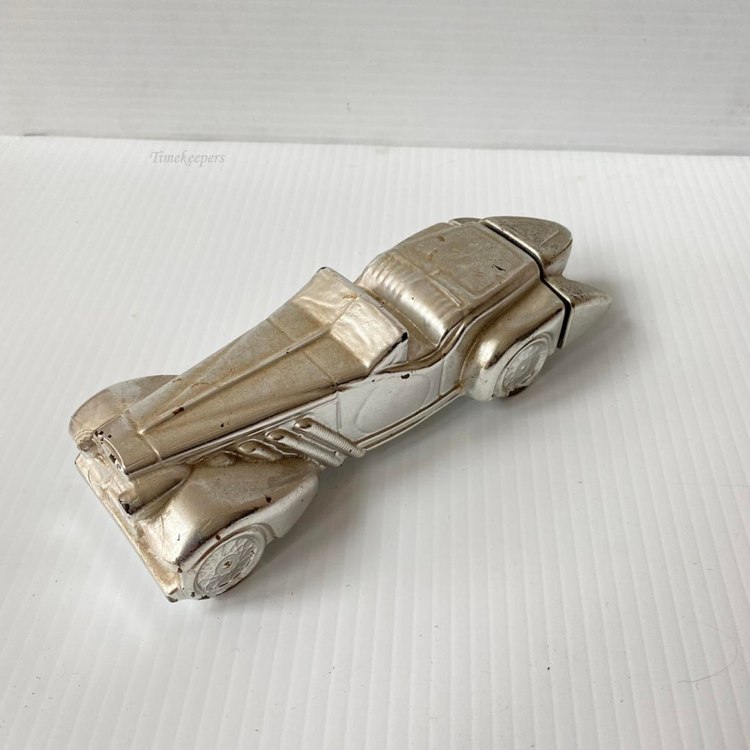 m442 Vintage Avon Men Silver Duesenberg Wild After Shave 6 fl.oz Car Bottle