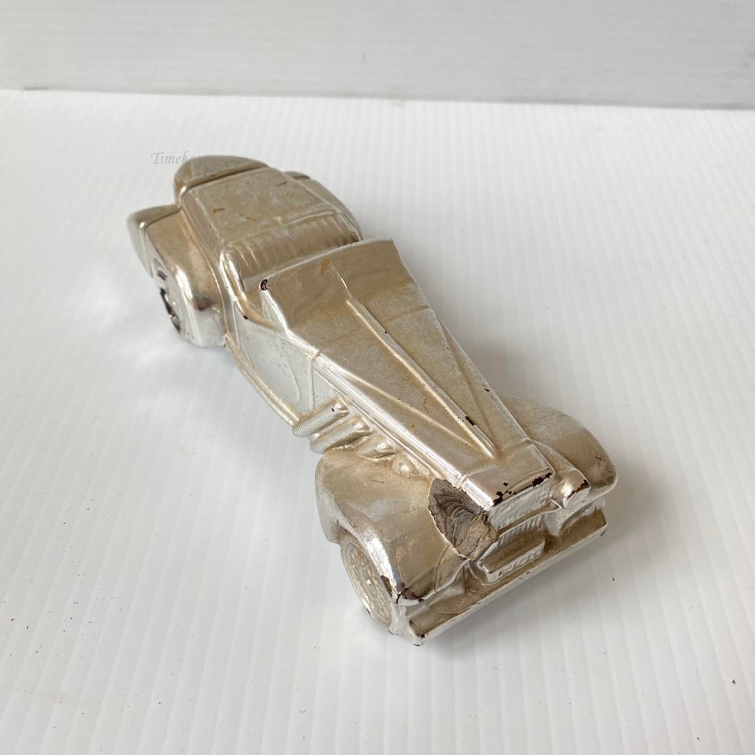 m442 Vintage Avon Men Silver Duesenberg Wild After Shave 6 fl.oz Car Bottle