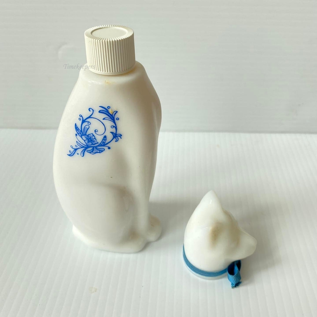 m448 Vintage Avon Dutch Treat Demi-Cup Honeysuckle Cream Lotion 3 fl oz Cat