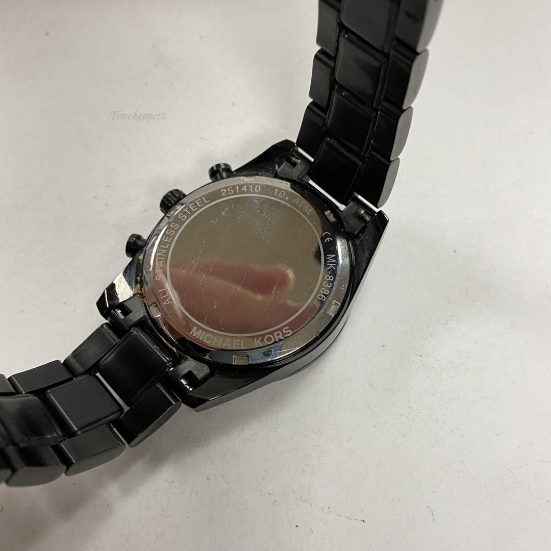 m475 Michael Kors MK8386 Accelerator Stainless Chronograph 10 ATM Wrist Watch