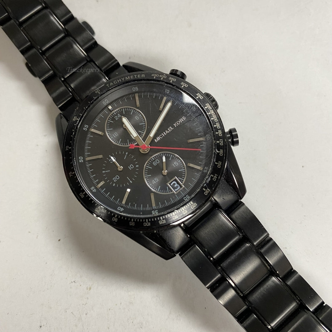 m475 Michael Kors MK8386 Accelerator Stainless Chronograph 10 ATM Wrist Watch