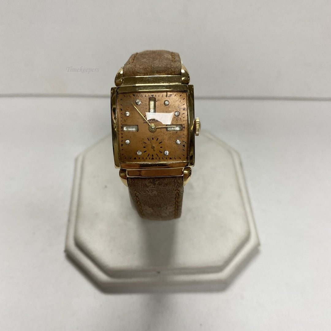 m517 Vintage Picard Swiss Gold Tone 17 Jewels Unisex Wrist Watch