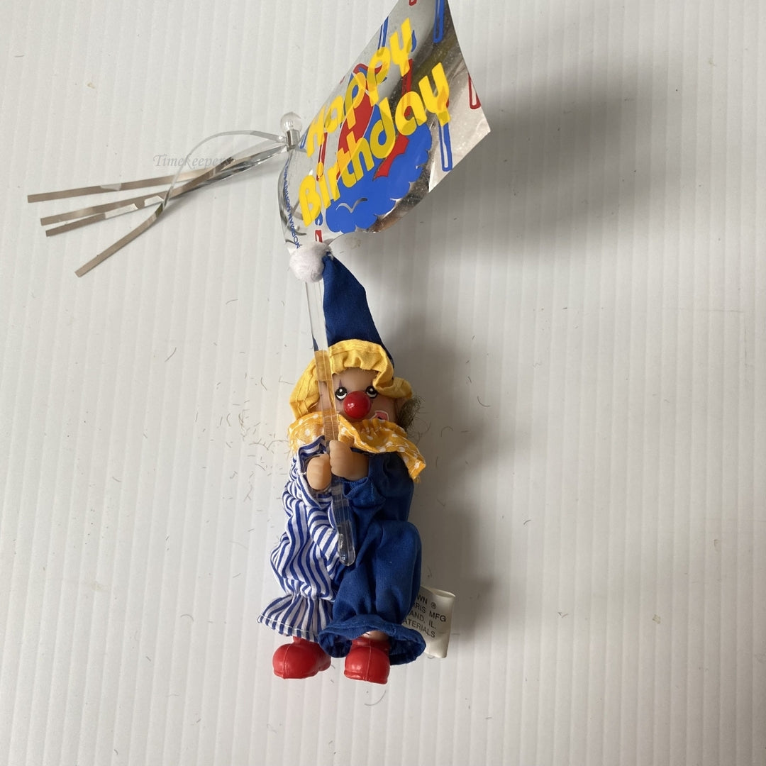 m561 Vintage Happy Birthday Moe The Clown Norman Morris MFG Collectible Toy