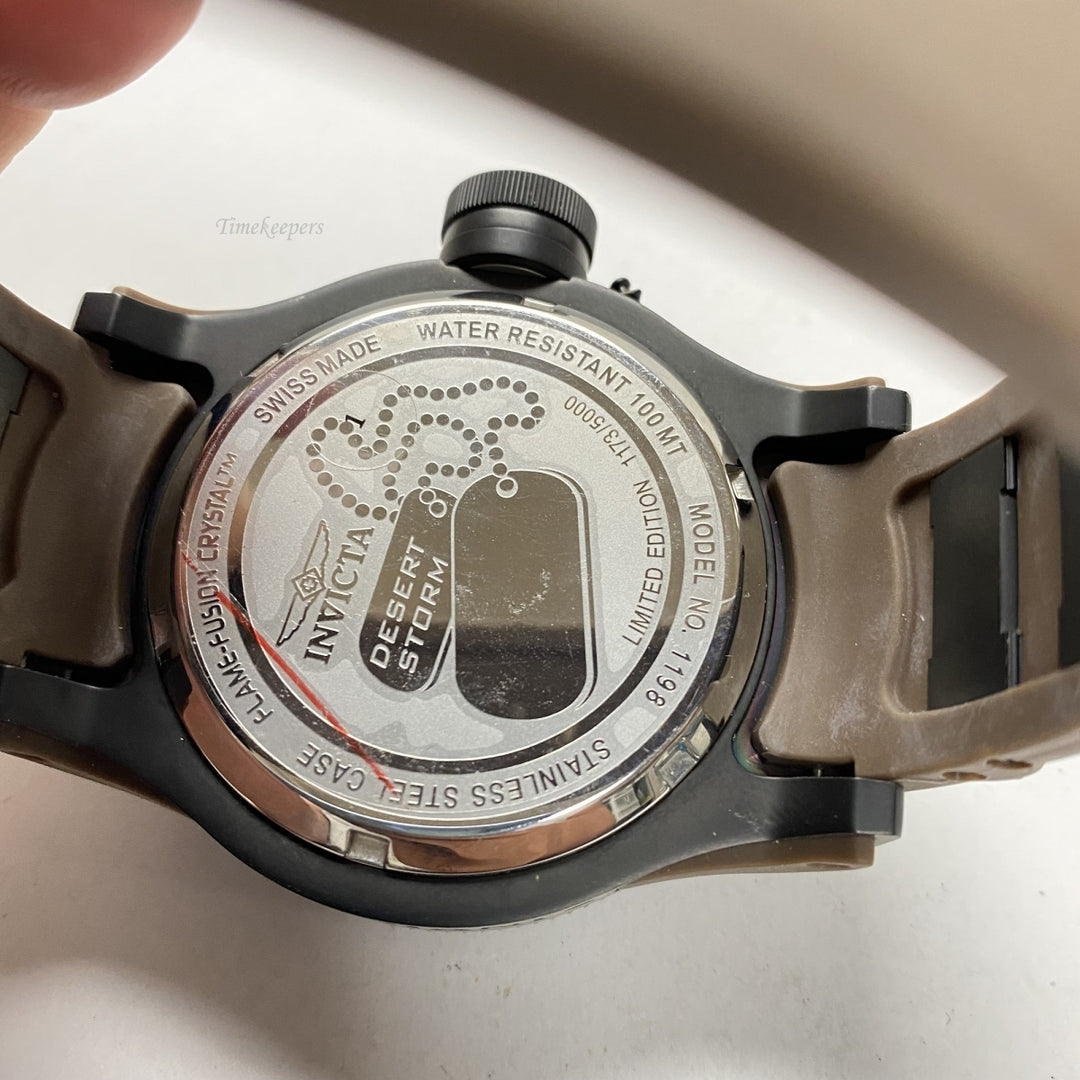 m569 Invicta Desert Storm Limited Edition Water Resistant Swiss Made Wrist Watch