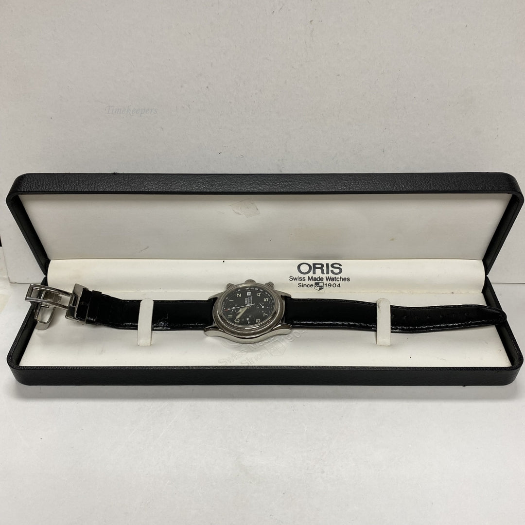 m570 Oris Chronograph Automatic-Winding Water Resistant Swiss Made Wrist Watch