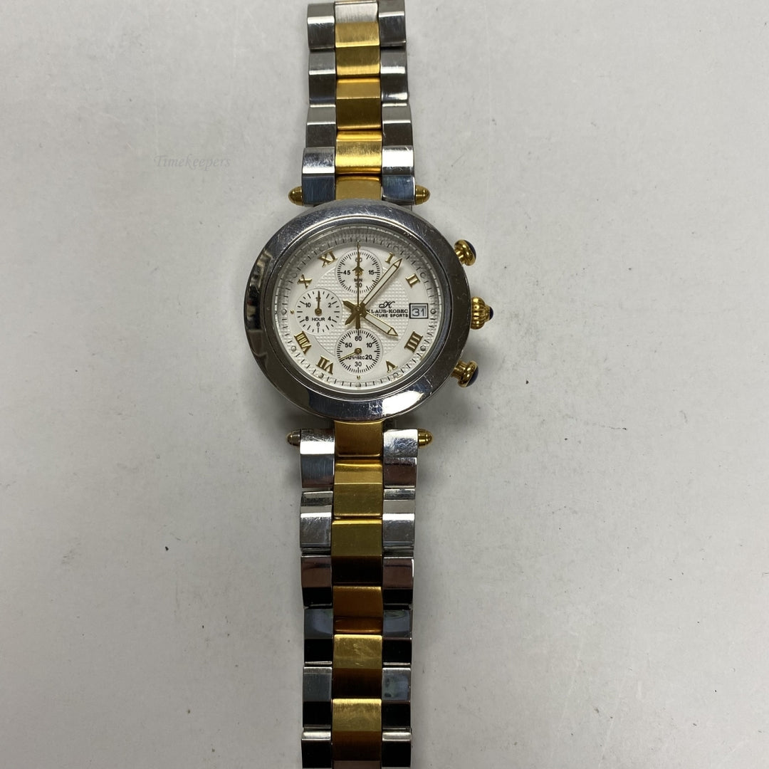 m584 Klaus Kobec Couture Sports Japan Movement 3ATM Stainless Steel Wrist Watch