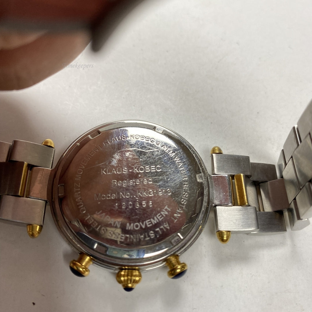 m584 Klaus Kobec Couture Sports Japan Movement 3ATM Stainless Steel Wrist Watch