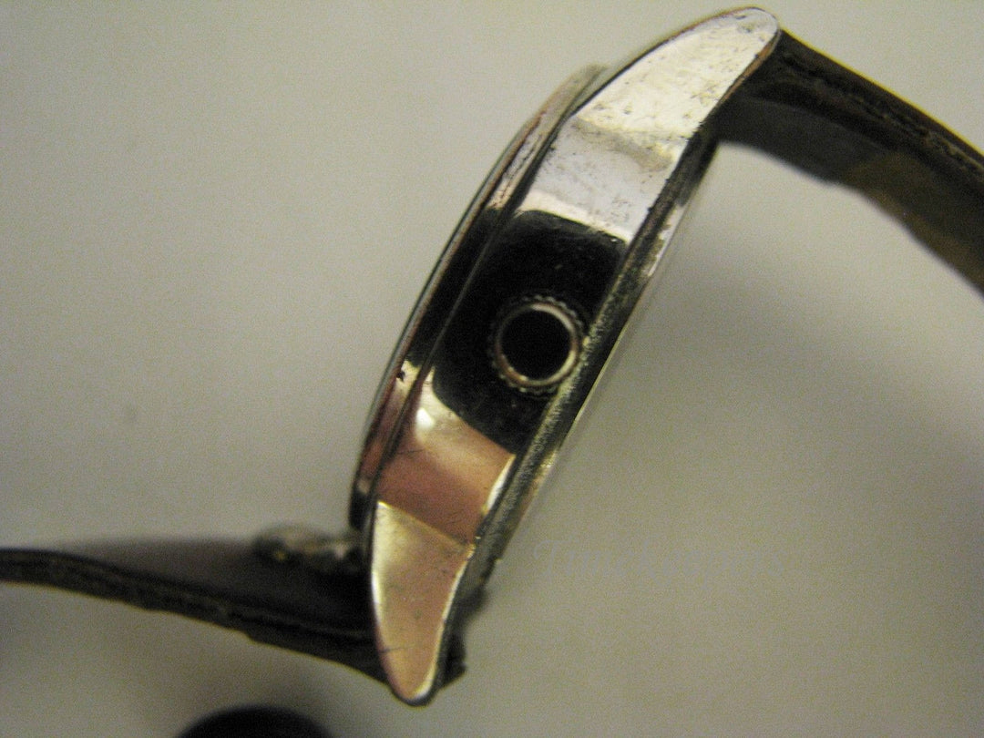 c049 Fun Mickey Mouse Watch in Two Tone with Goofy, Mickey &amp; Donald