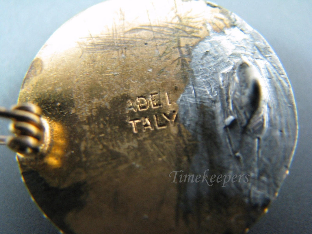 c229 Vintage Italian Micro Mosaic Brooch