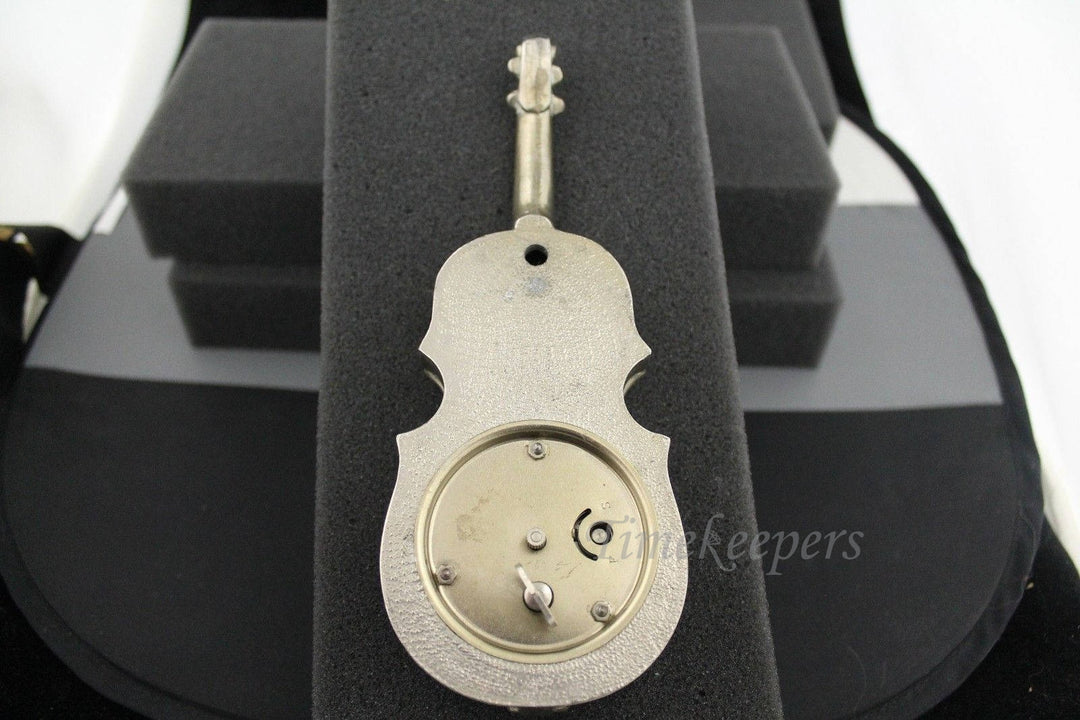 c545 Vintage 1900s Miniature Cello Clock