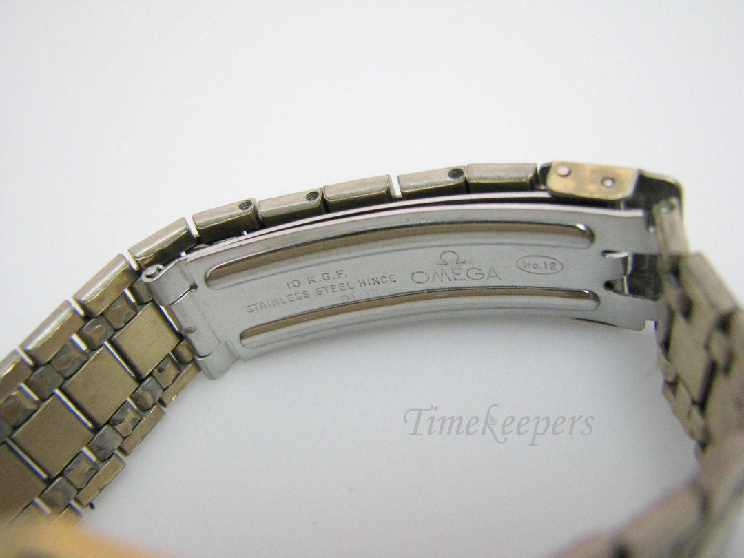 a1081 Handsome Omega Constellation 10k GF Chronometer Quartz Watch Date 1970's