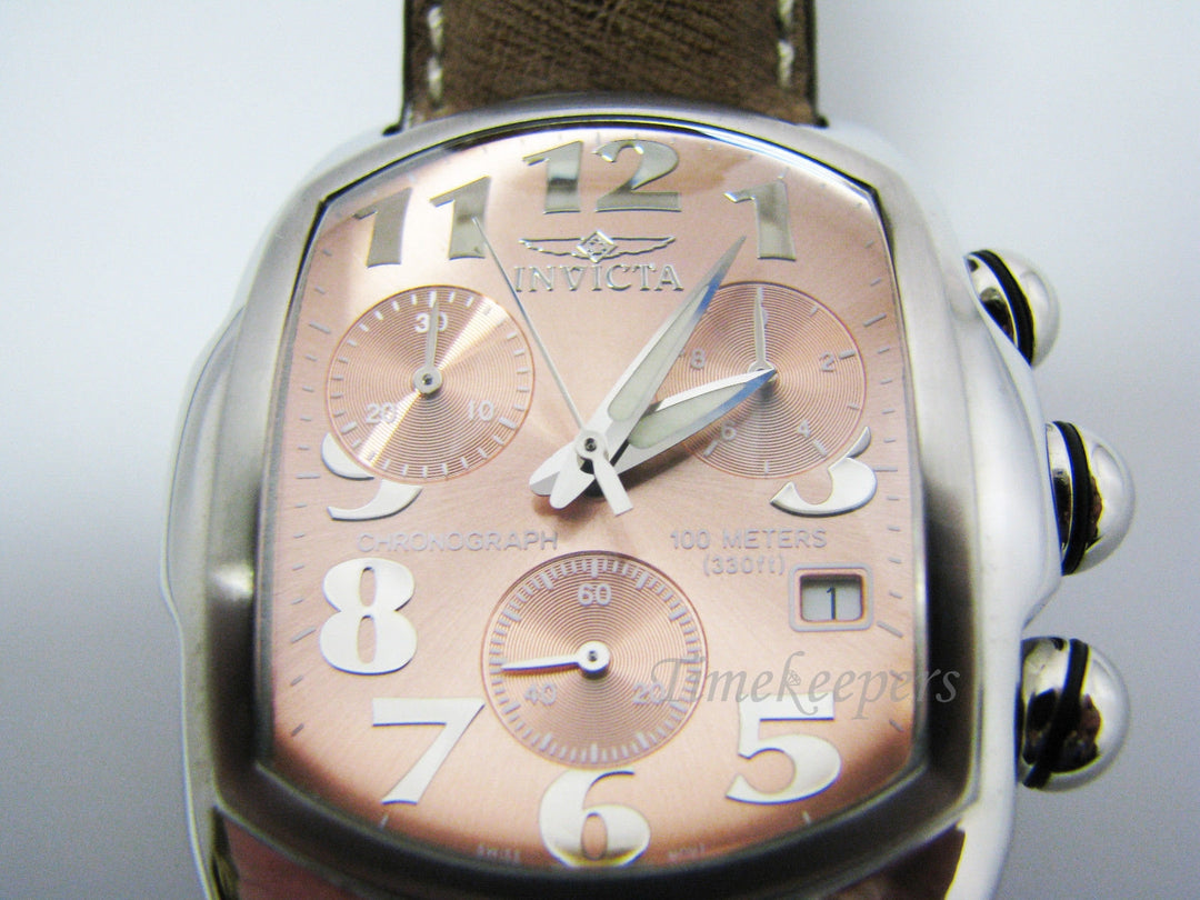 c560 Nice Stainless Chronograph Lupah Collection Invicta with Date Quartz Watch 2184
