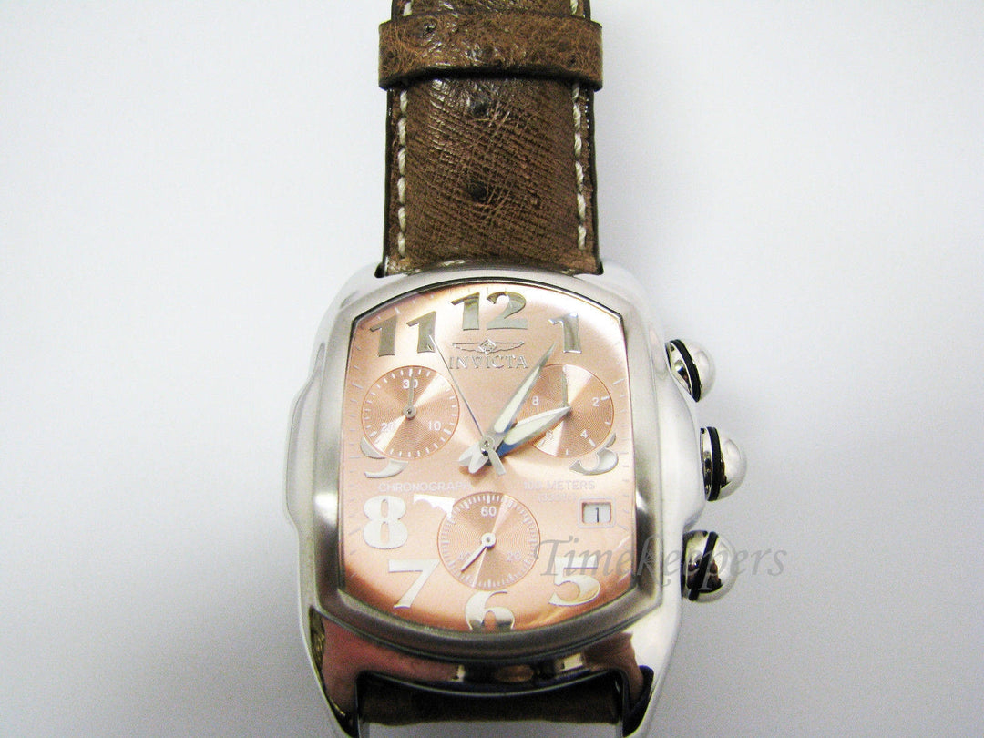 c560 Nice Stainless Chronograph Lupah Collection Invicta with Date Quartz Watch 2184