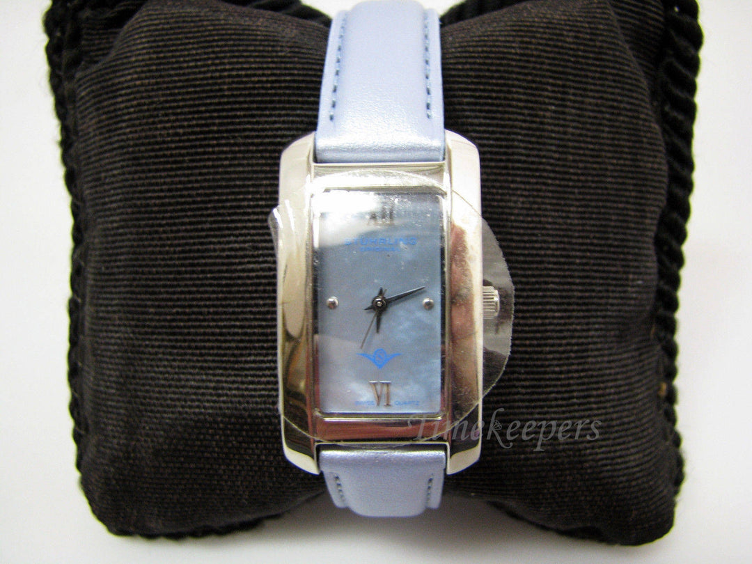 c646 Pretty in Blue Stuhrling Original Womens Watch with Quartz Movement
