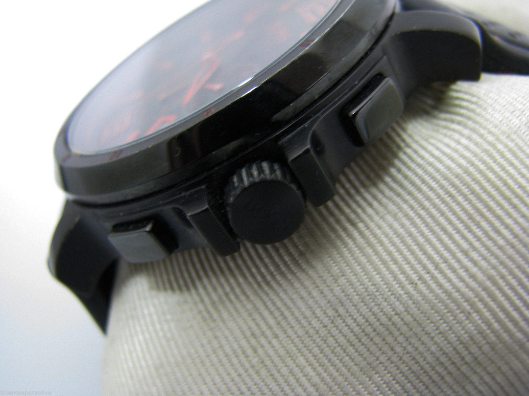 c150 Fantastic Men's Boss Chronograph Watch by Hugo Boss in Black &amp; Red