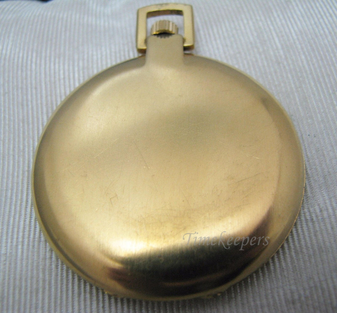 c336 Handsome Vintage Dulux Pocket Watch in Gold tone