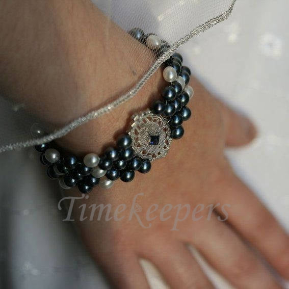 BRACELET Hand made "Something Blue"