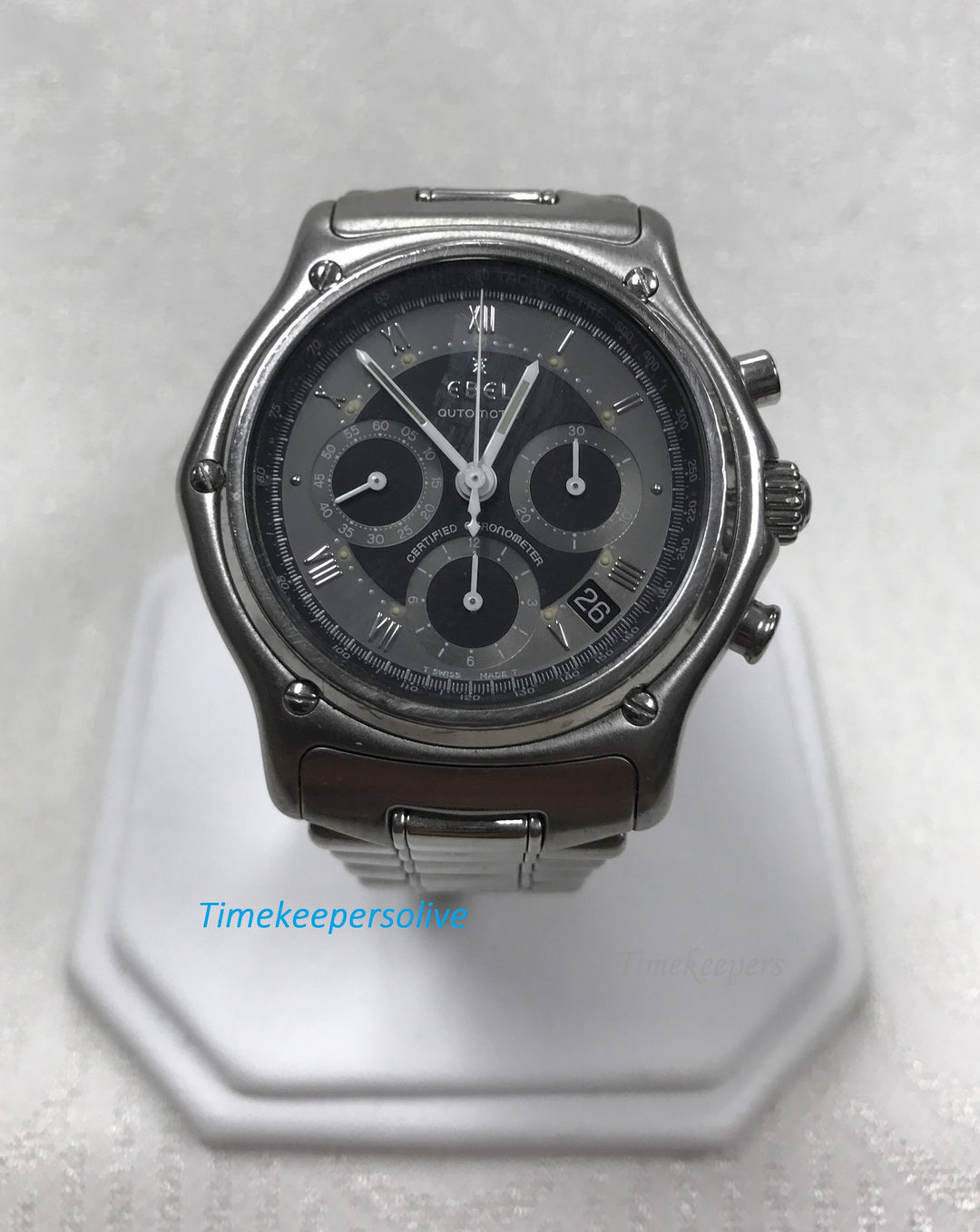 a1029 Original EBEL Swiss Luxury Chronograph Automatic Stainless Steel Watch