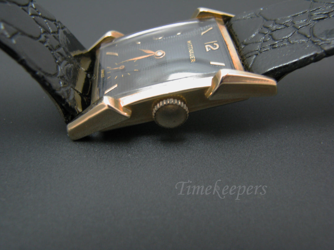 C567 Vintage Handsome Gent's Wittnauer Watch in 14k Yellow Gold Case