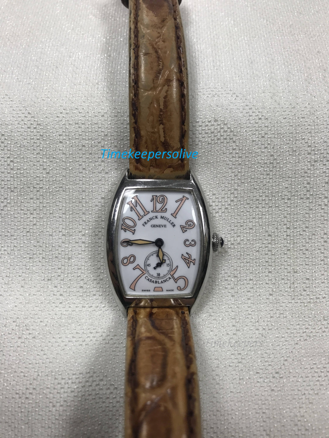 c568 Modern Collection Elegant Swiss Franck Muller Geneve Watch Wristwatch Quartz