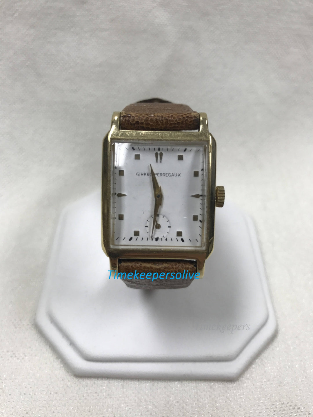c547 Vintage Collection Elegant Girard-Perregaux 14K Yellow Gold Watch