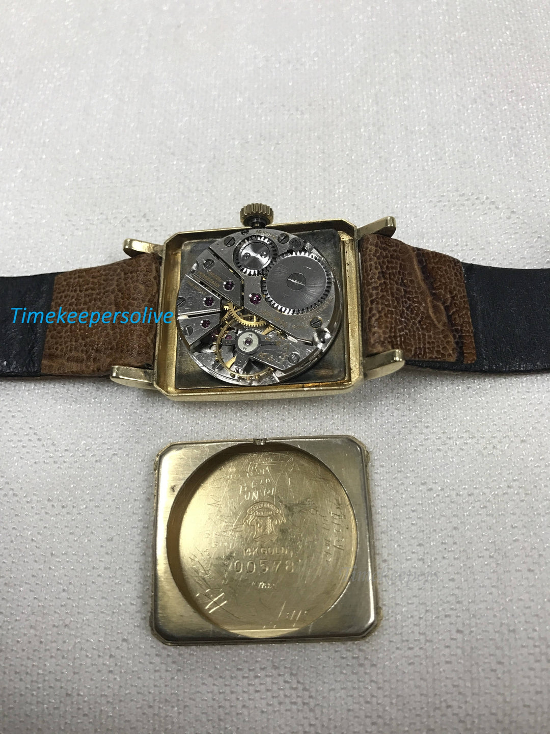 c547 Vintage Collection Elegant Girard-Perregaux 14K Yellow Gold Watch