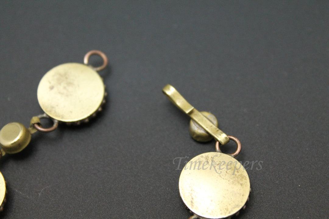 c444 Vintage Women's Micro Mosaic Bracelet