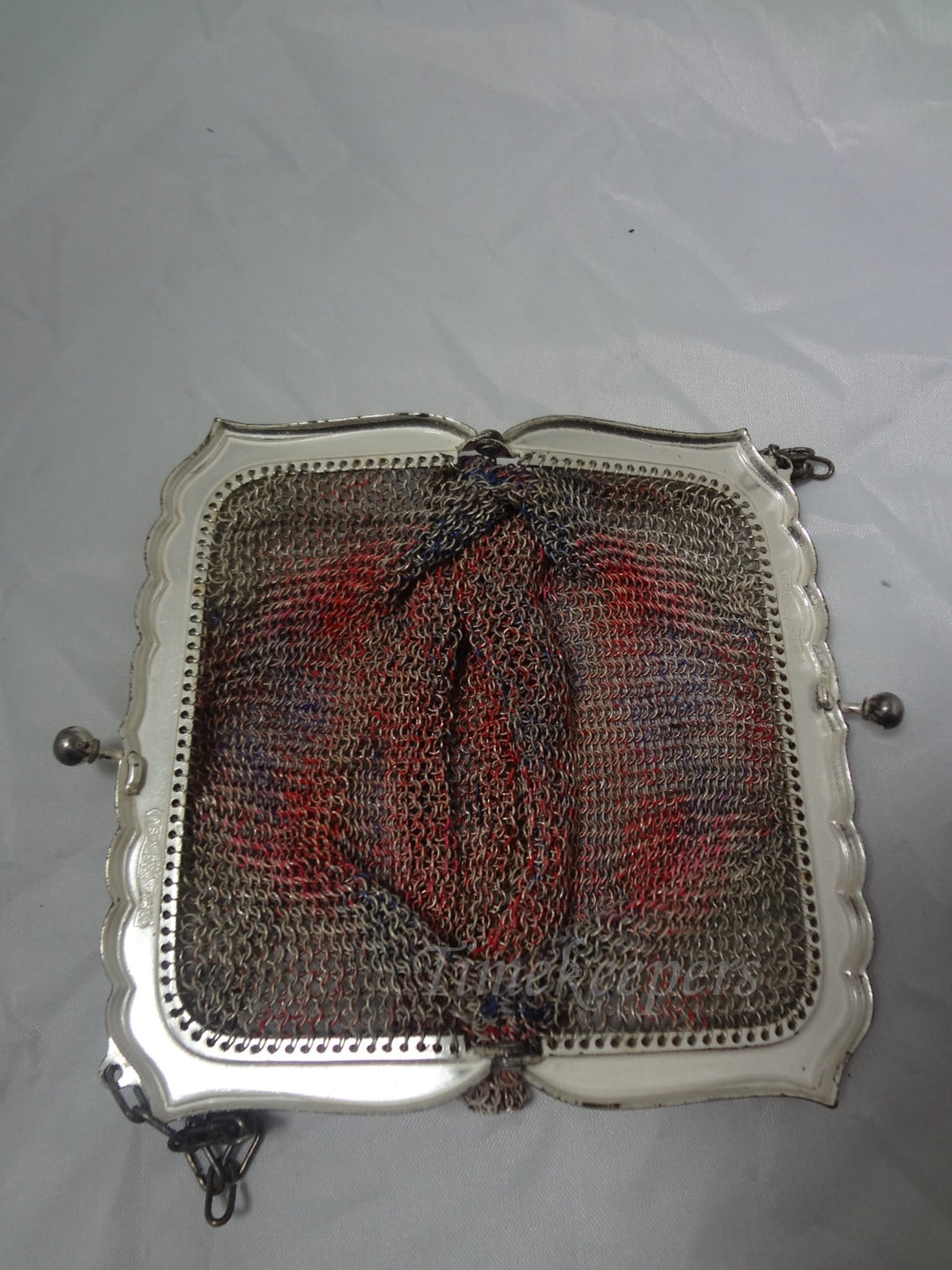 j165 Antique Women's Mesh Purse from 1900's