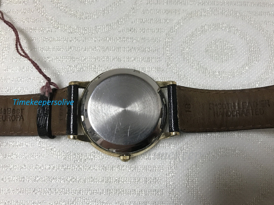 b022 Vintage Original 1950s Omega Automatic 10K Gold Filled Swiss Watch