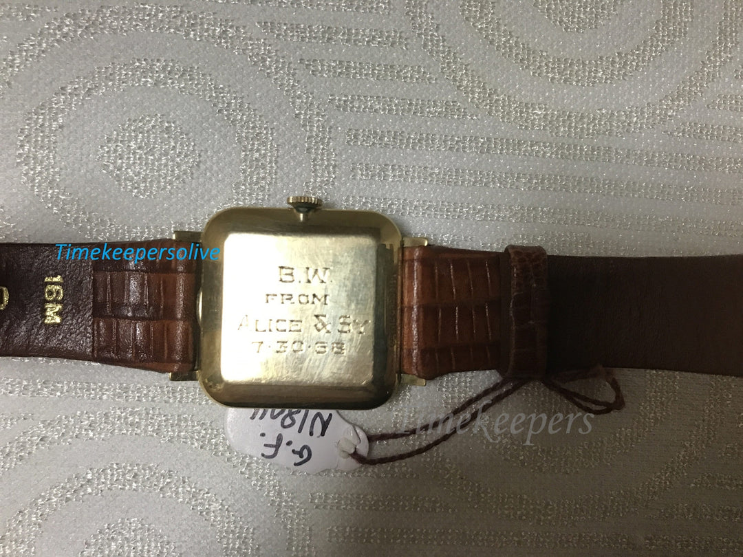 c376 Vintage Rare Collectable 1960s Omega 14K Gold Filled Swiss Watch Wristwatch