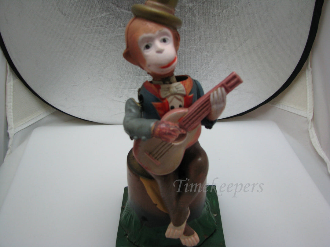 c612 Fun Vintage Guitar Playing Wind UP Monkey