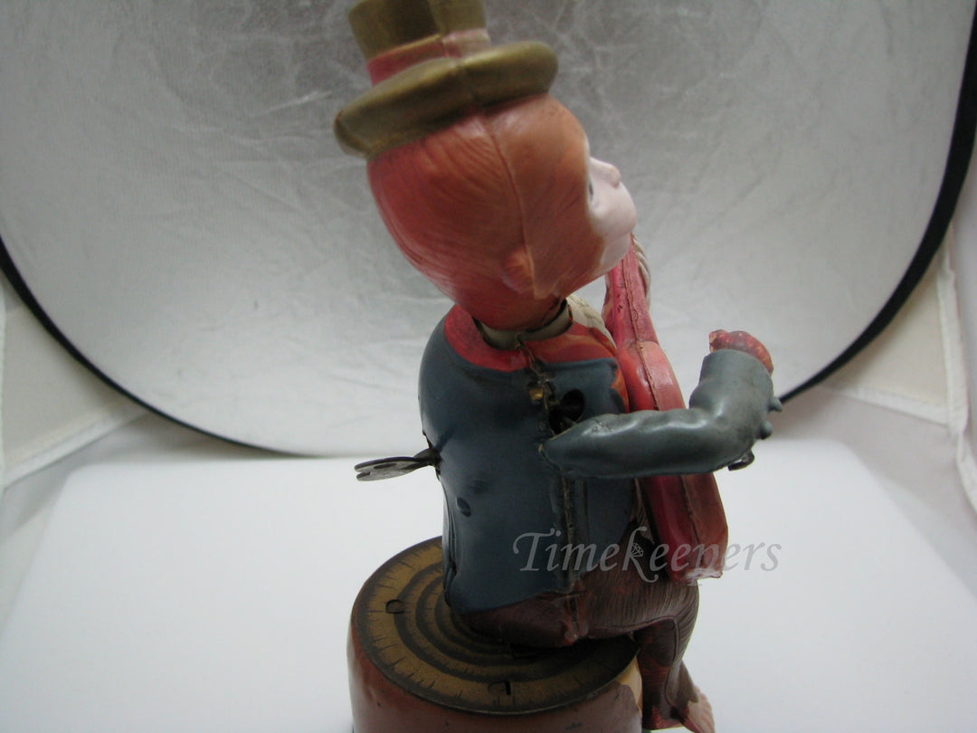 c612 Fun Vintage Guitar Playing Wind UP Monkey