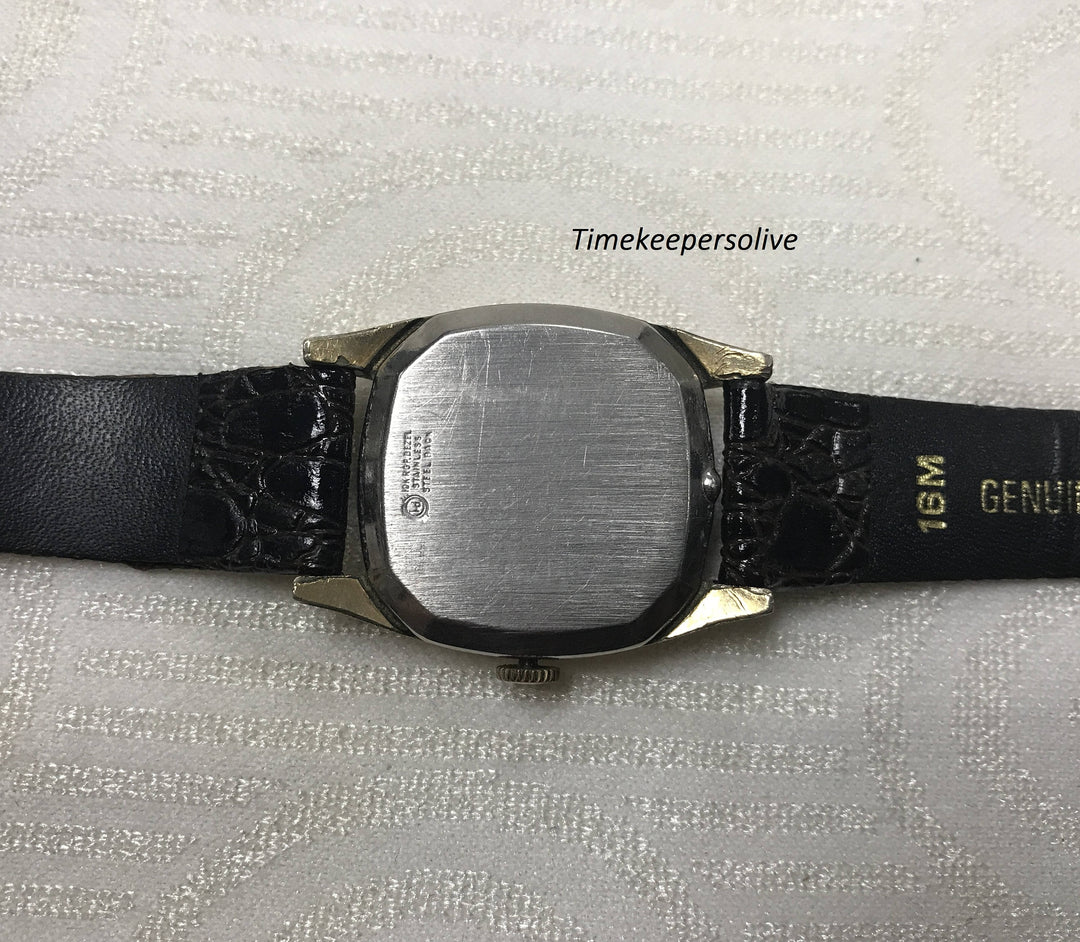 a034 Vintage Original Waltham Swiss Shock Protecte 17J Elegant Mechanical Wrist Watch