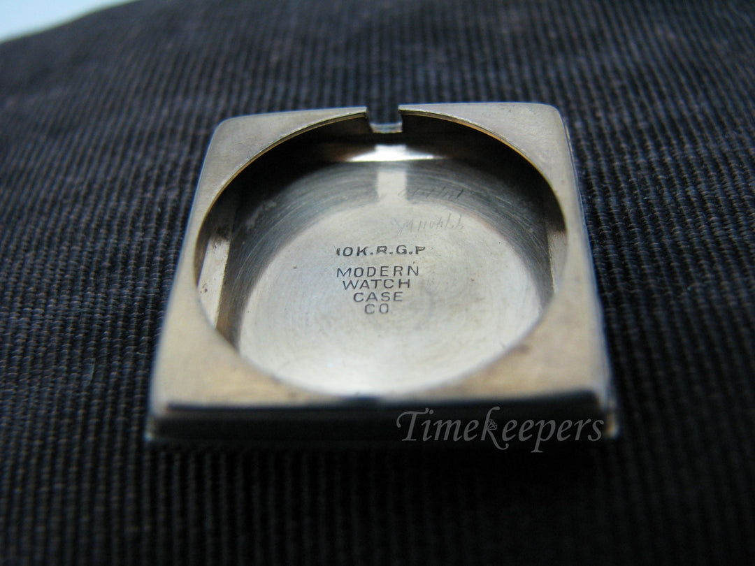 c144 Vintage Bruk Watch Co. Lapel Watch with Art Deco Style Watch Pin