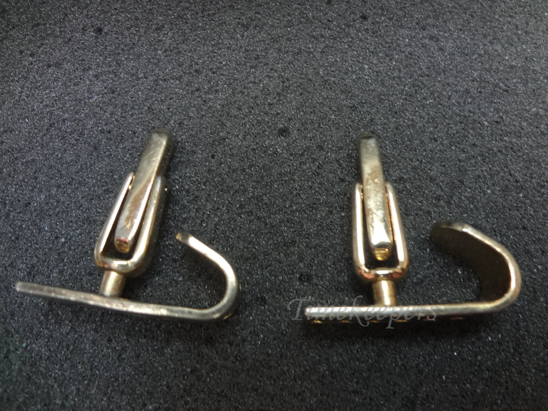 a426 Vintage Rectangle wrap Cuff links by Hickok