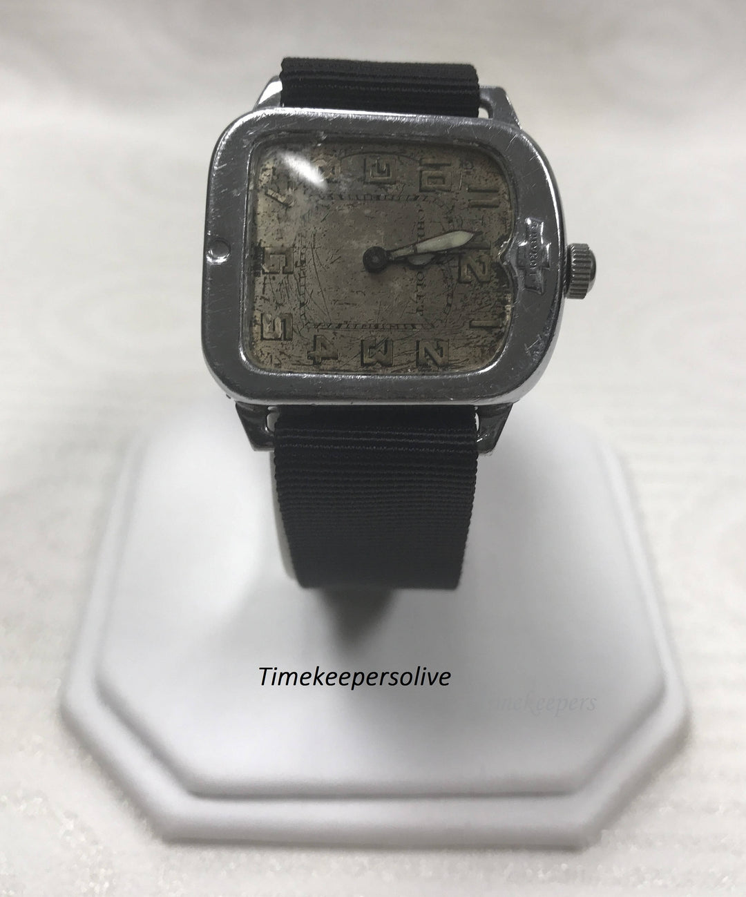 a050 Vintage Rare Collect Original 1927 Chevrolet "Quota Award" Radiator Wrist Watch