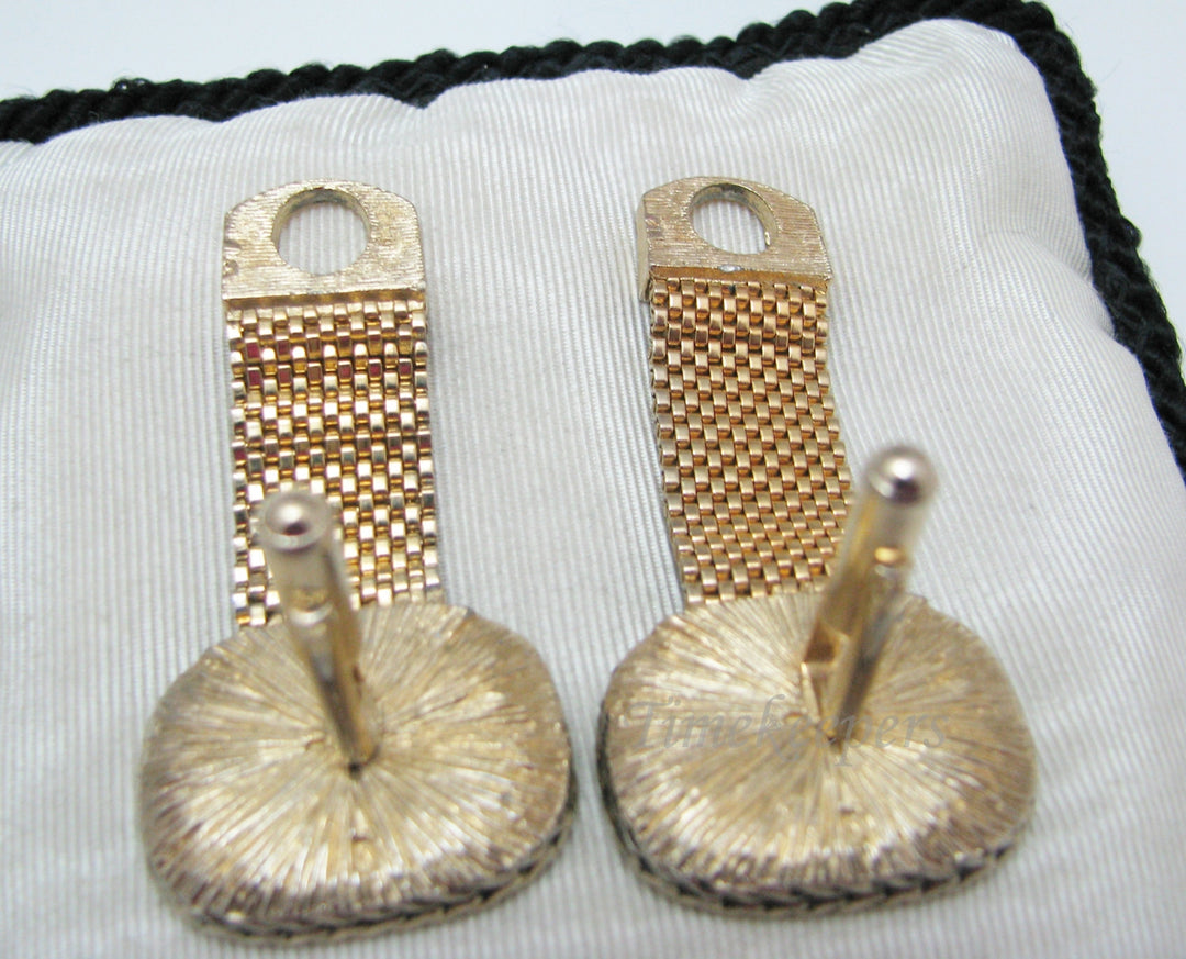 c330 Cufflinks Pan, God of the Woods Incolay Cameo by Swank